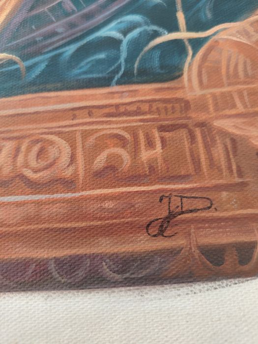 Tablou pictura în ulei superb