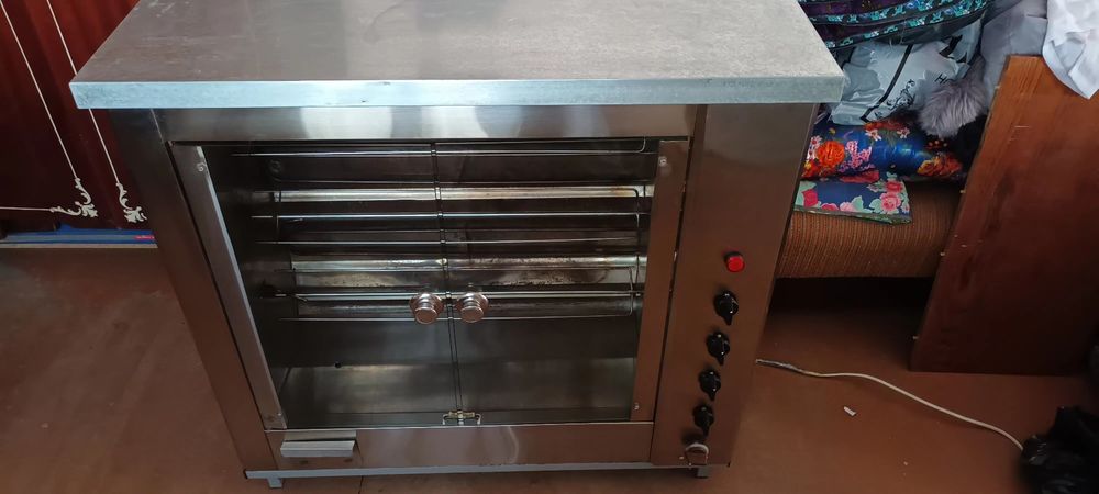 Грилл печка новый