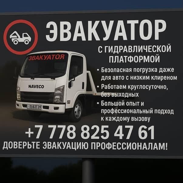 Эвакуатор Алматы и область