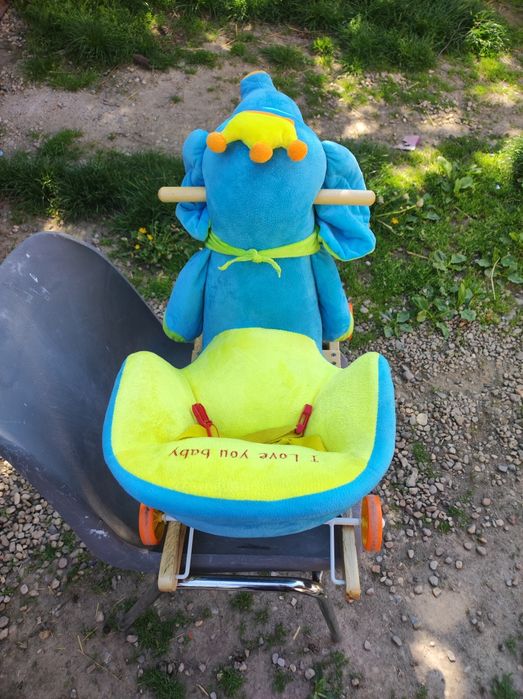 Elefant balansoar cu roti