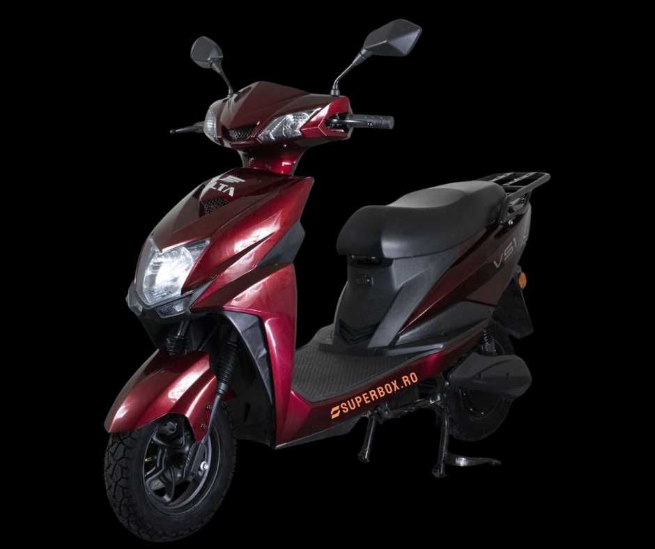 Scuter Electric, fara permis, 2 locuri, Volta VS1, 1500W, aut. 74 km