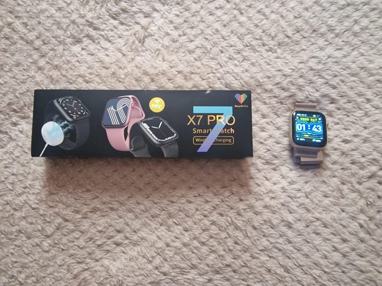 Продам умные часы smart watch x7pro