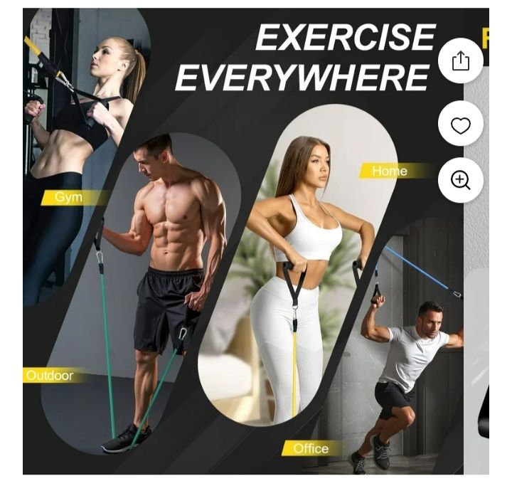 benzi de fitness cu ancoră de ușă și mânere pentru bărbați,femei, a