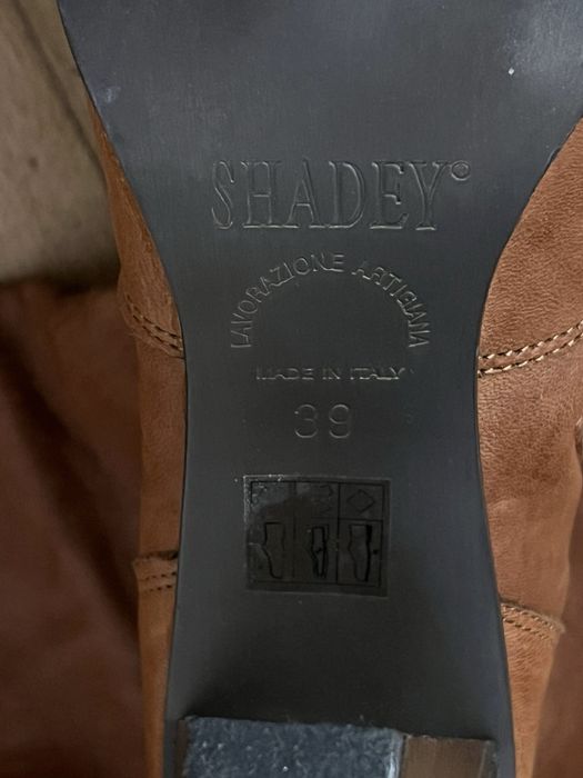 Cizme din piele nr. 39