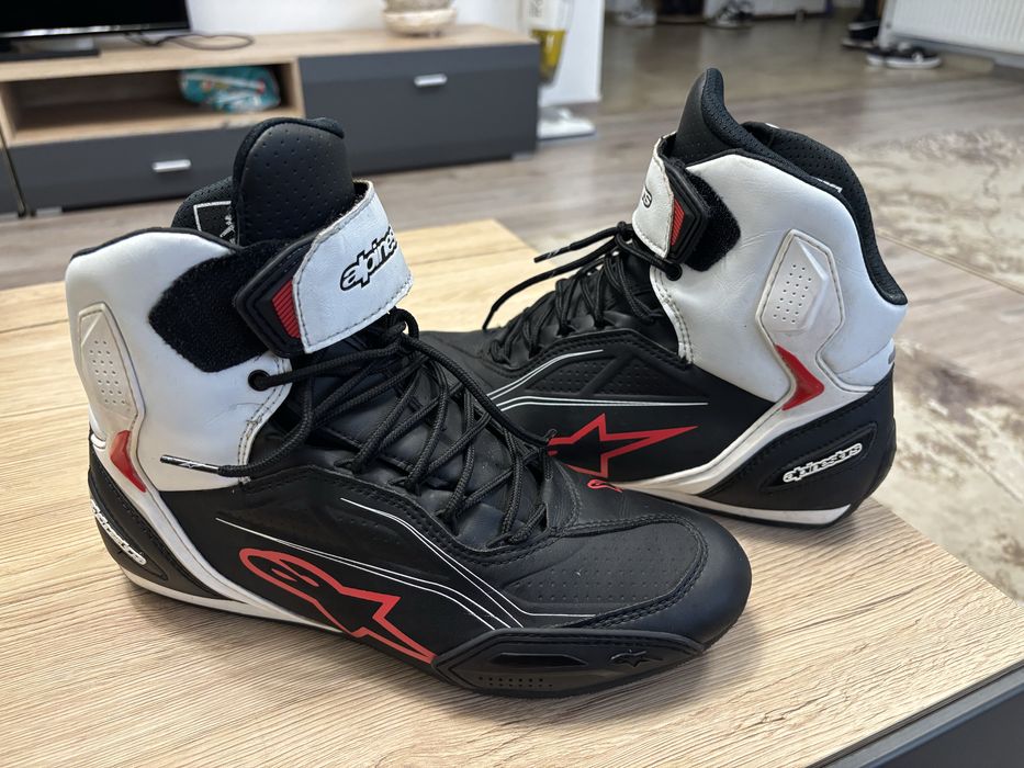 Ghete Moto AlpineStars Faster 3