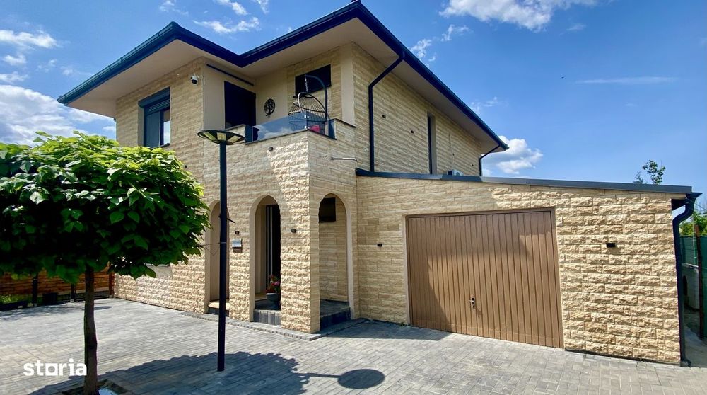 Casa Toscana, 4 camere, Garaj, 600mp gradina, 5 min de DN1, la cheie