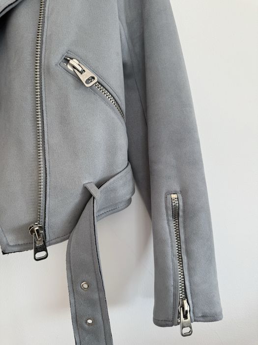 Късо велурено яке Zara