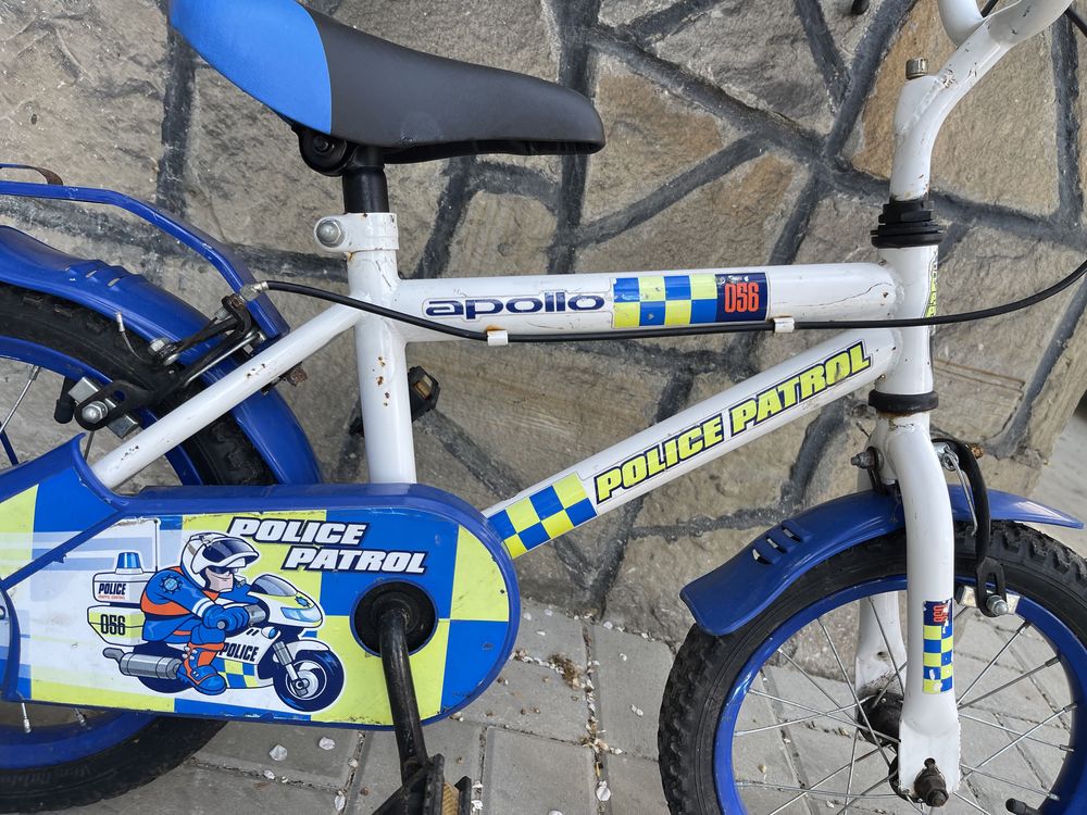 Bicicleta copii Patrol police roti 14”