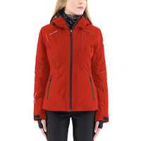 Червено  дамско яке за ски Diel