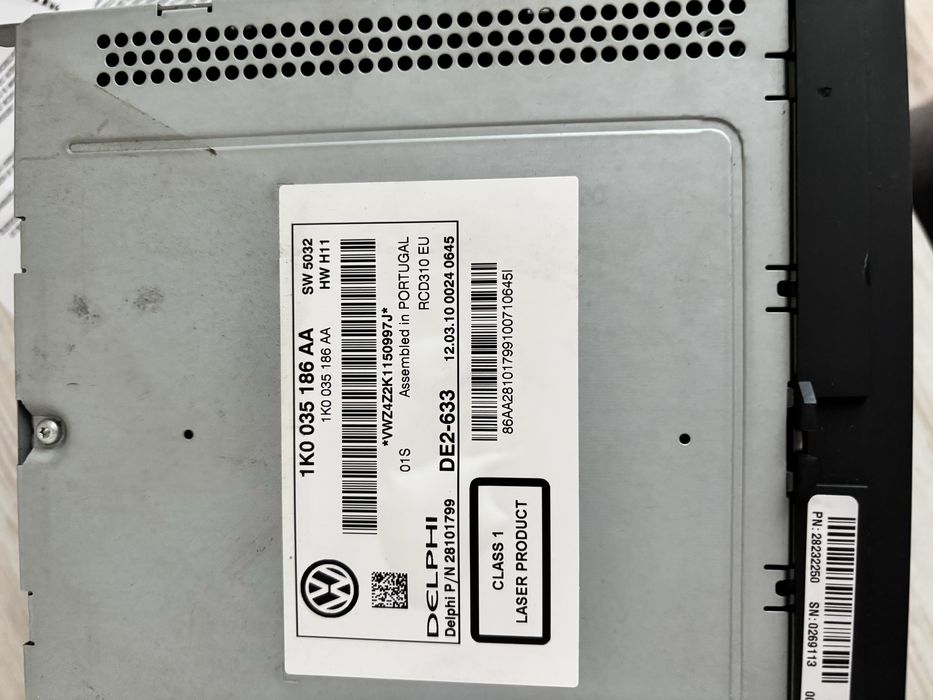 Мултимедия RCD 310 VW/Audi/Seat/Skoda