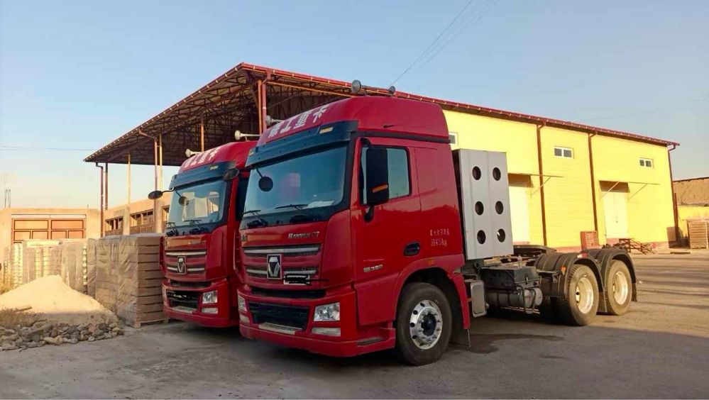 Янги Авто машина тягач ханван т7 12 та балонли газ 700 км юради