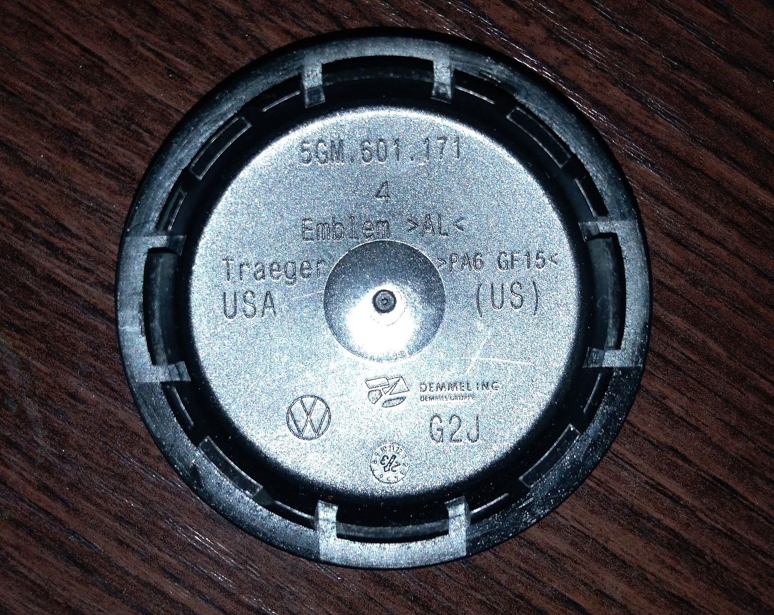 Колпачек VW, диаметр 56мм