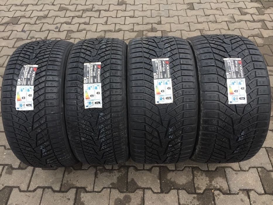 set anvelope noi iarna bmw x5 315/35/20 cu 275/40/20 yokohama