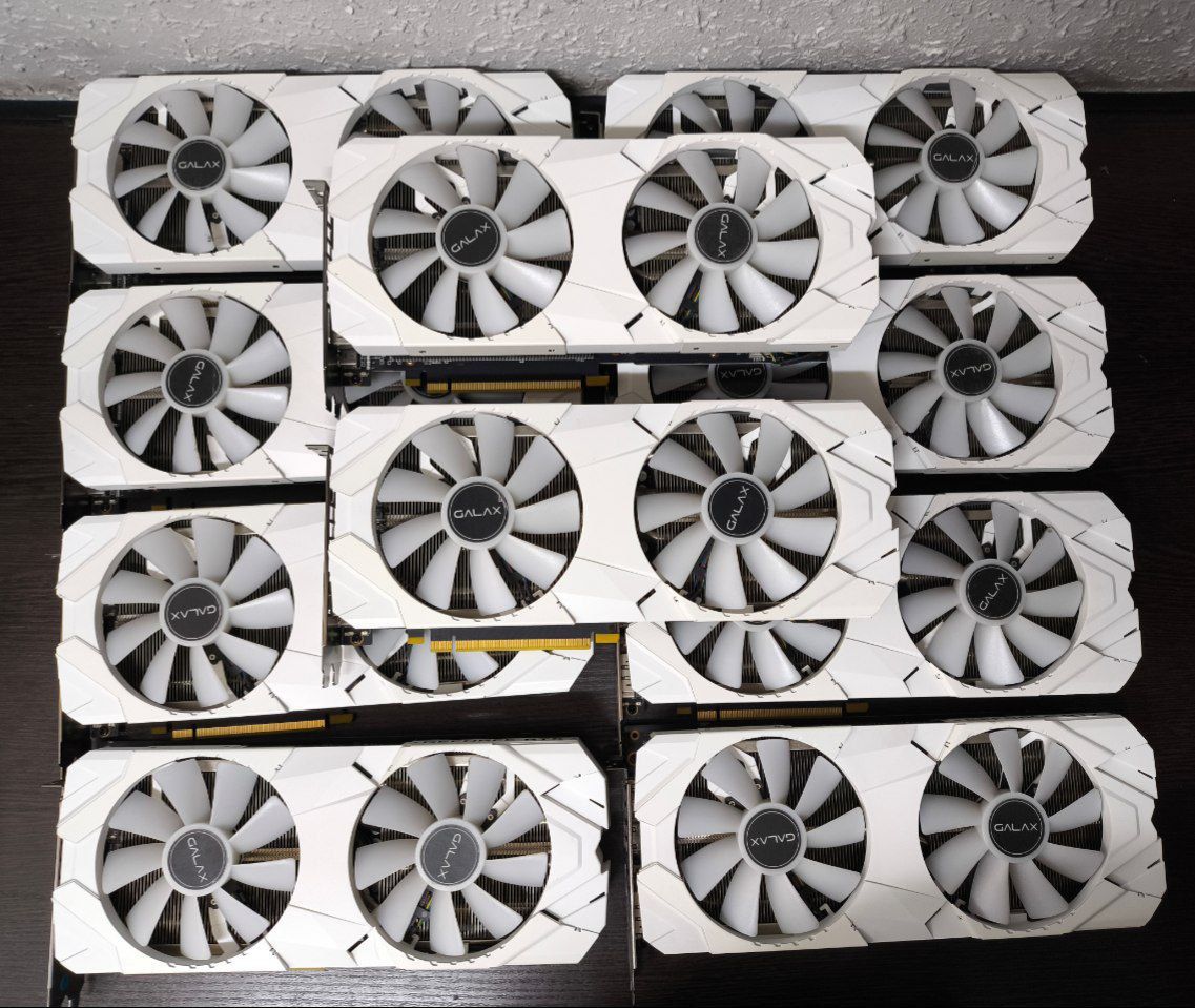 Galax RTX2070 8Gb 256bit GDDR5 14шт