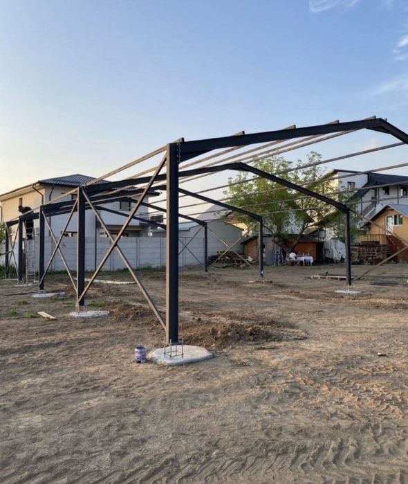 Structura metalica din profile metalice 6x10 facem ori ce suprafață