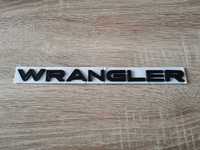 черен надпис емблема Jeep Wrangler
