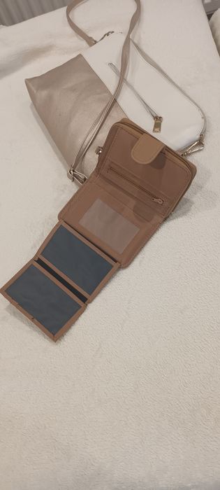 Комплект чанта и портфейл