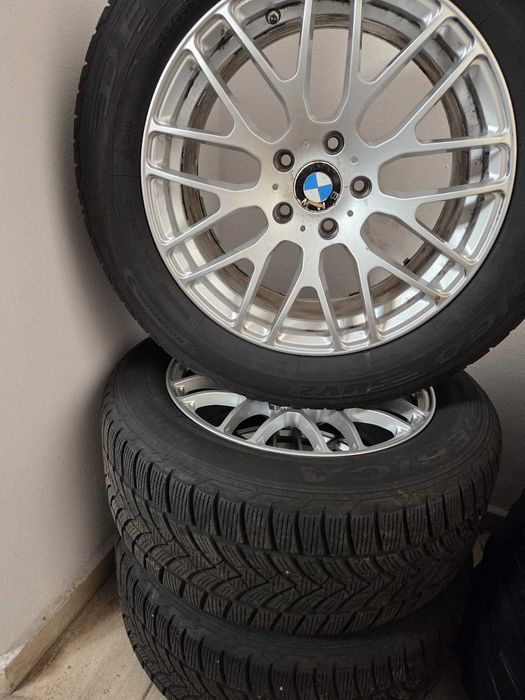 Vând set 4 jante 18” cu anvelope 255/55/R18 pentru BMW X5