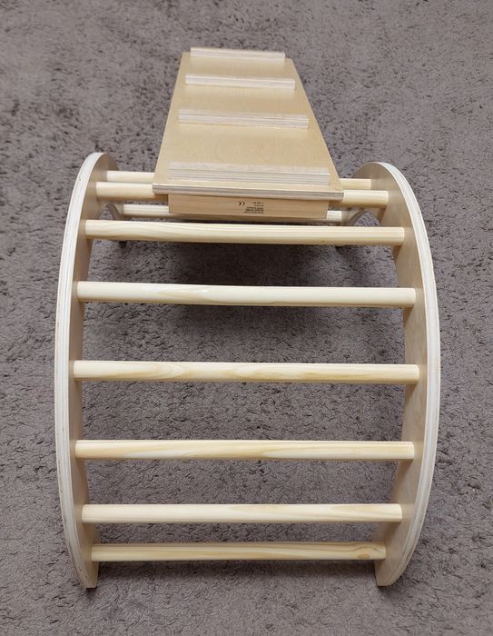 Set cățărare + tobogan Innovakids din lemn Montessori