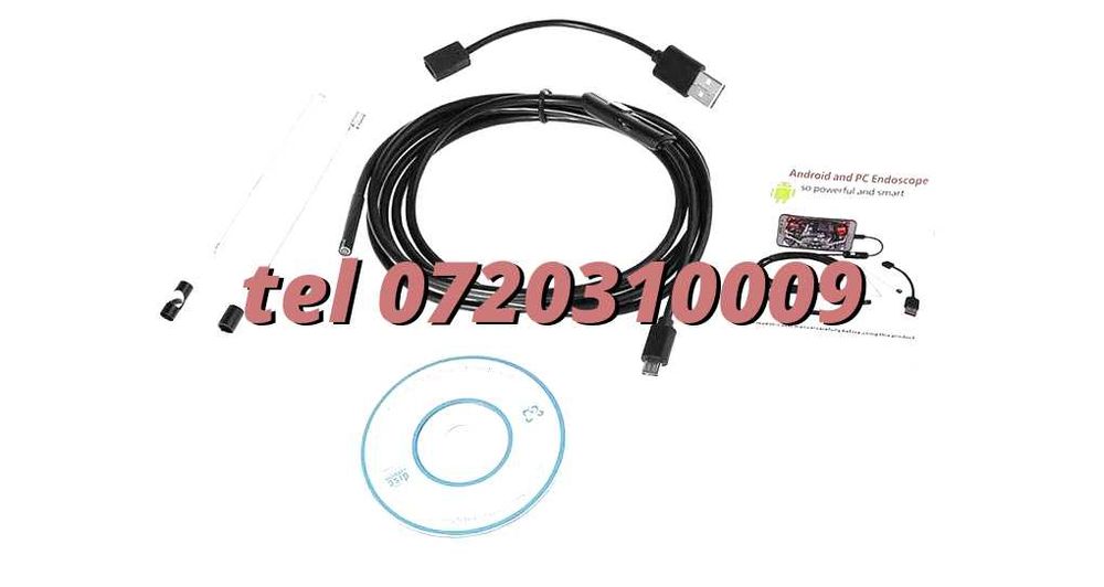 Camera Endoscop Inspectie Android  Usb 6 Led Ir Subacvatica Hd72