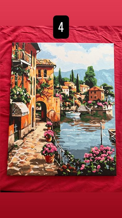 Нарисувани картини по номера