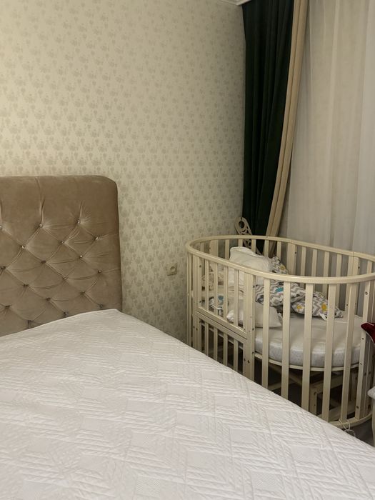 Кровать большой и детский трансформер