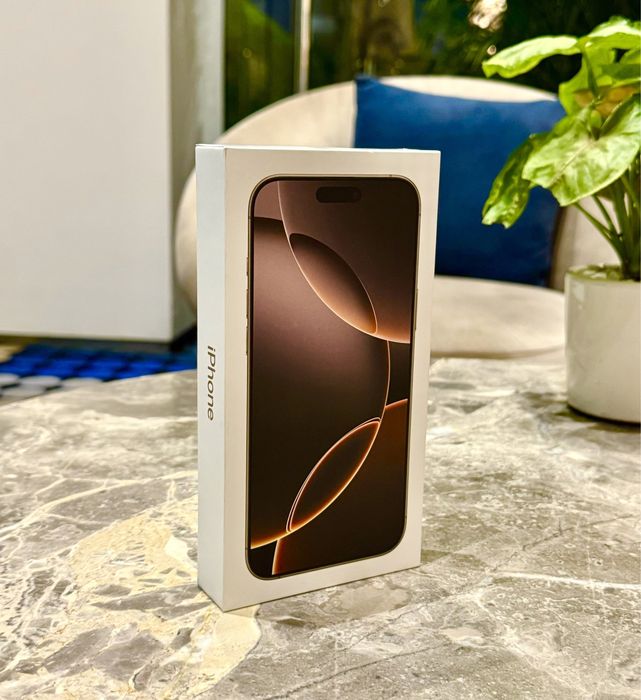 iPhone 16 PRO MAX 256GB 5G SIGILAT ! SiM ! Black Gold Desert 512