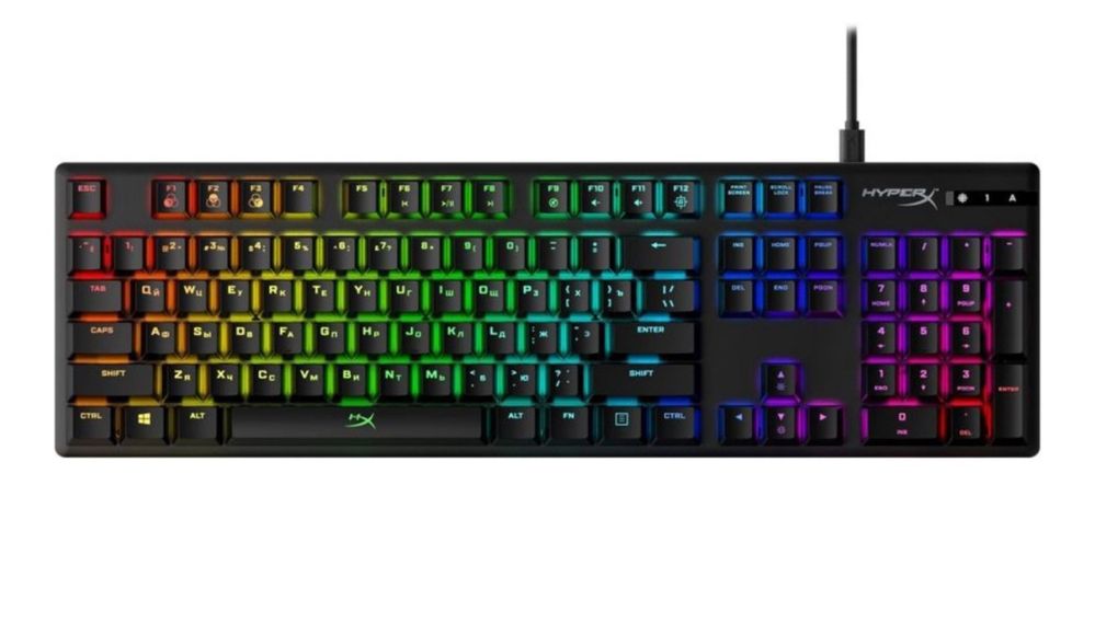 Клавиатура HyperX Alloy Origins HX-KB6BLX-RU черный