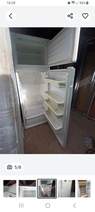 Frigider Candy cu doua usi incorporabil si frigider Artic cu o usa