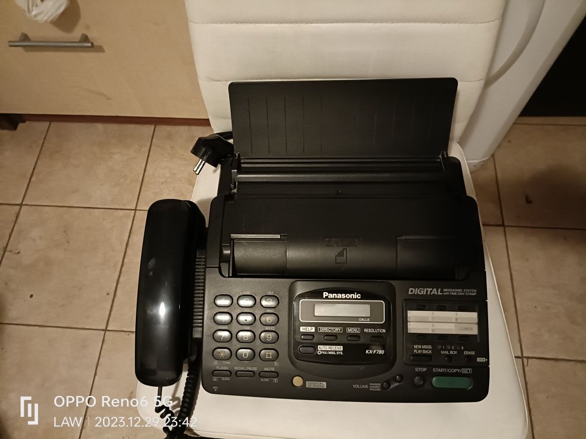 Telefon Fax de colecție Panasonic KF-F780BX