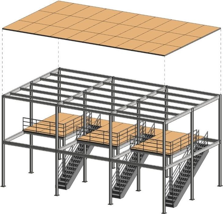 Металлический конструкции, лестницы.
