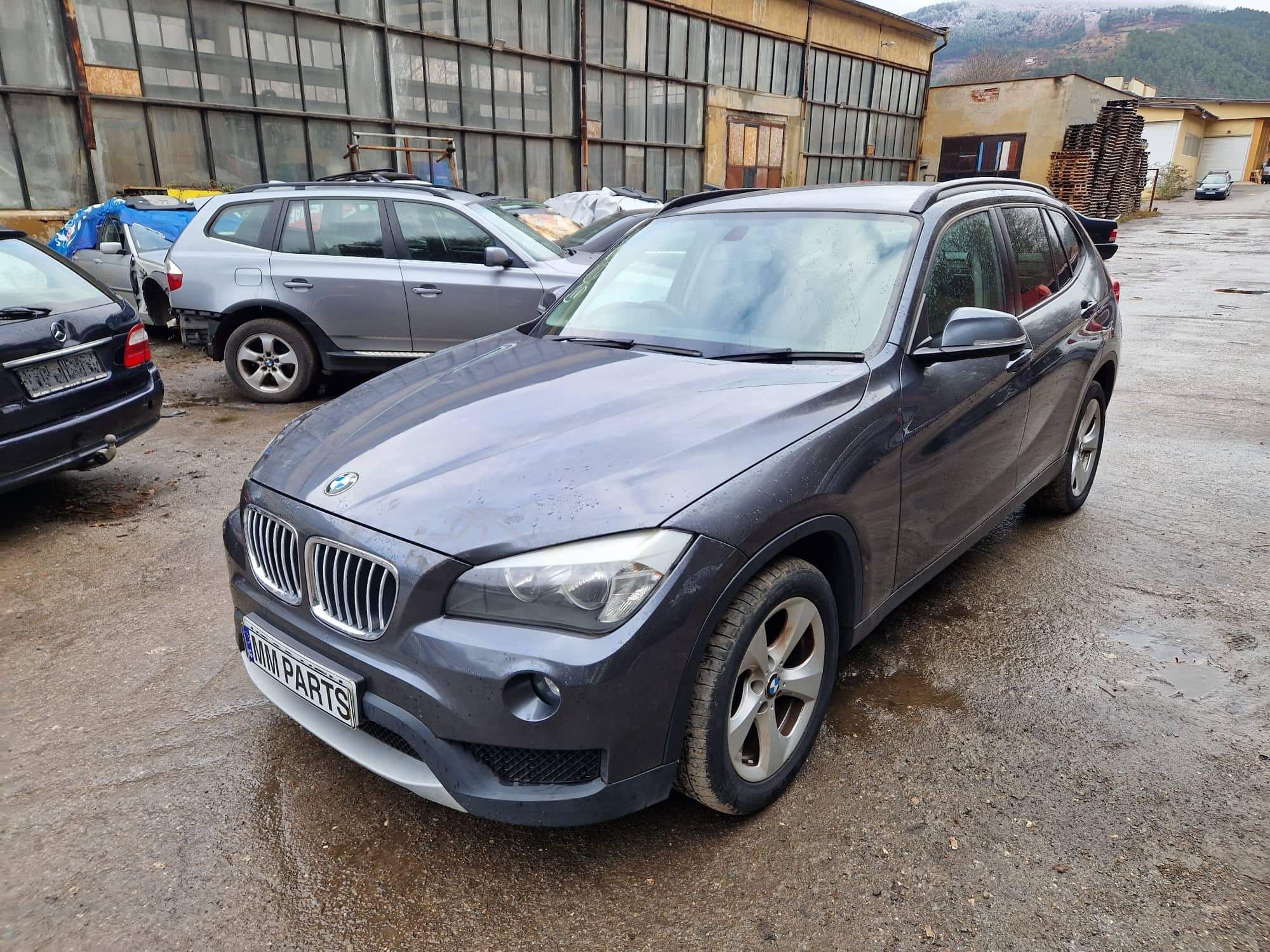 BMW X1 E84 2.0D 163кс Face  ръчка НА ЧАСТИ!