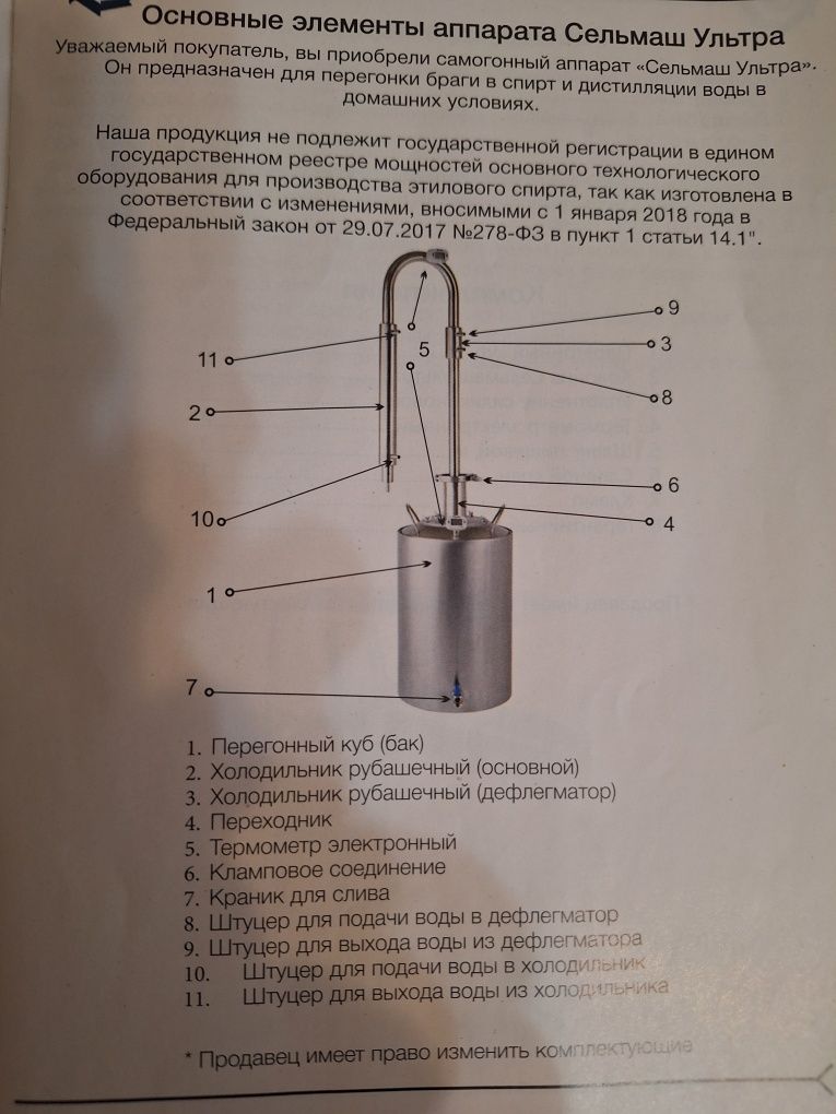 Продаётся самагонный аппарат