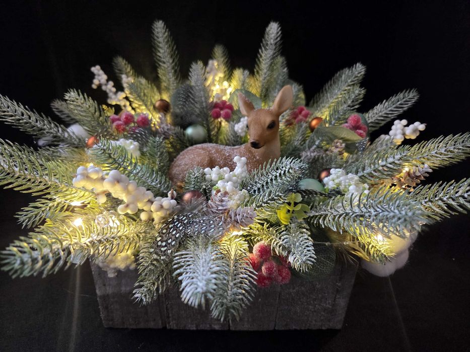 Aranjamente de masa si decoratiuni de Craciun