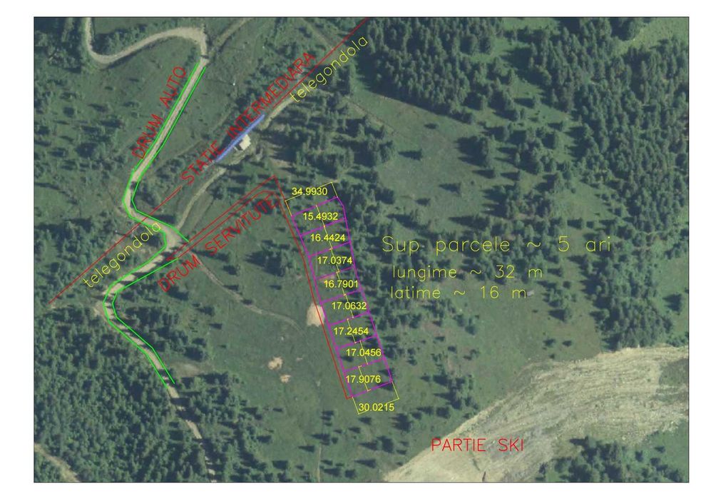 Teren de vanzare la PARTIA OLIMPICA Borsa - Maramures