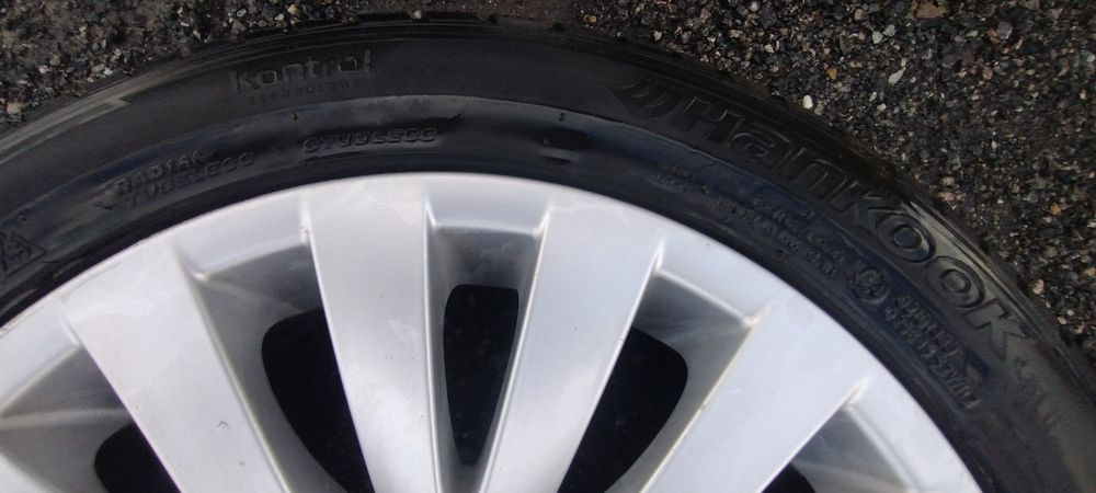 Jante aliaj cu anvelope r18