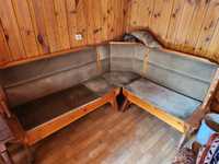 Продам диван угловой деревянный
