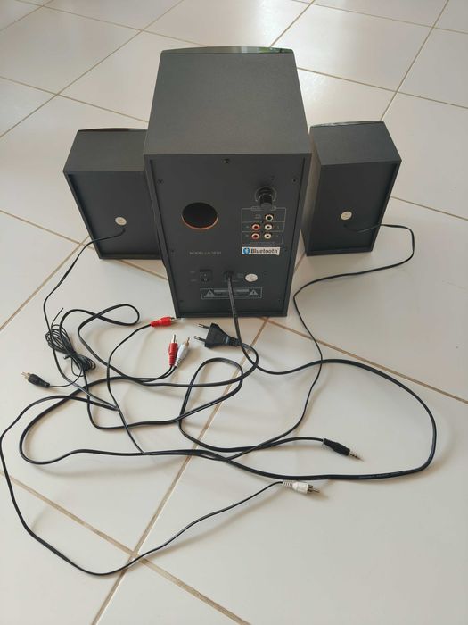 Акустична система Golden Field LA161G (AUX + радио + Bluetooth)