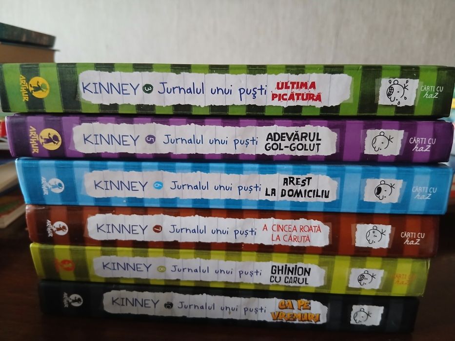 Jurnalul unui puști – Colecție Jeff Kinney (6 volume)