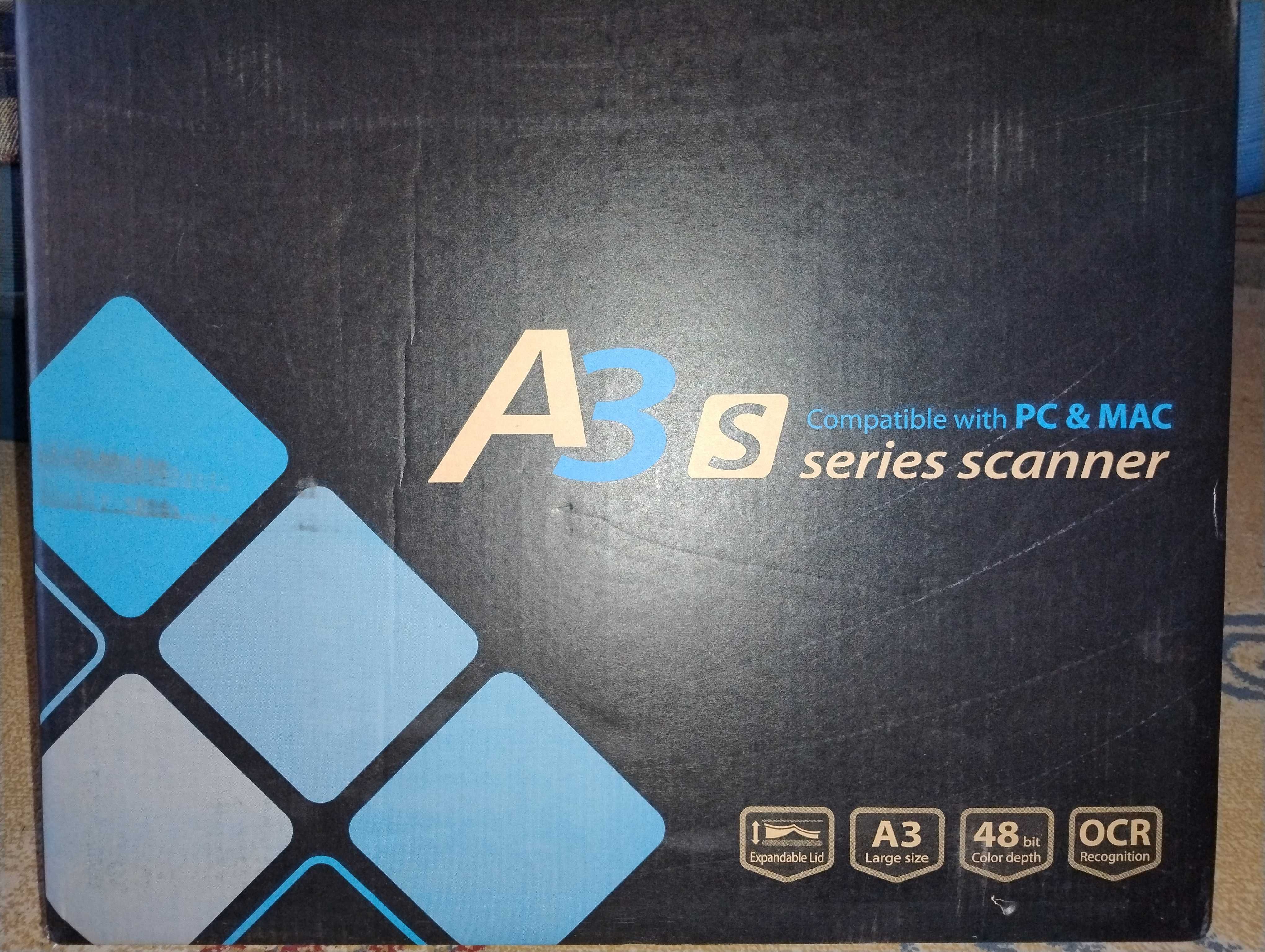 Сканер А3 новый scaner a3 mustek 600s