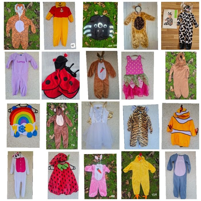 Костюми на приказни герои 92-140 размер