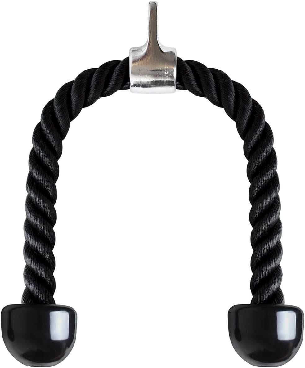 Sfoara pentru Triceps din Nylon cu Manere din Cauciuc Maxim 200kg 70cm