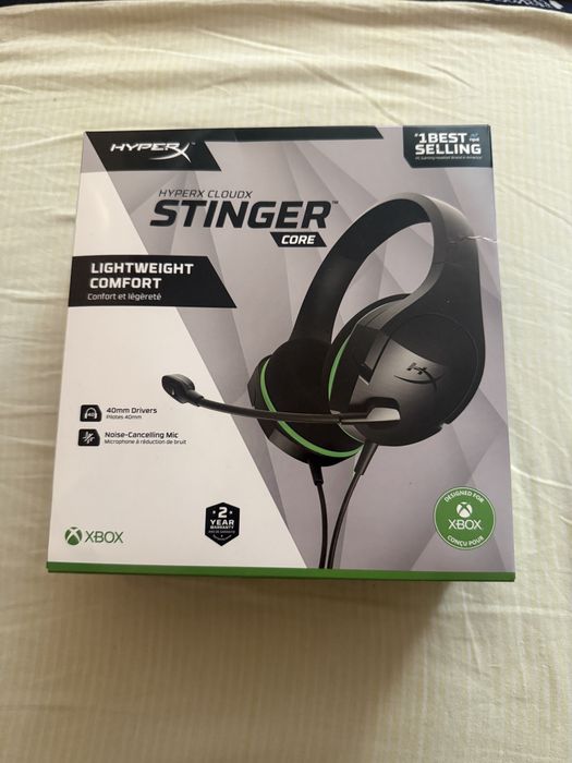 HyperX CloudX Stinger Core - кабелни гейминг слушалки(нови/неотваряни)