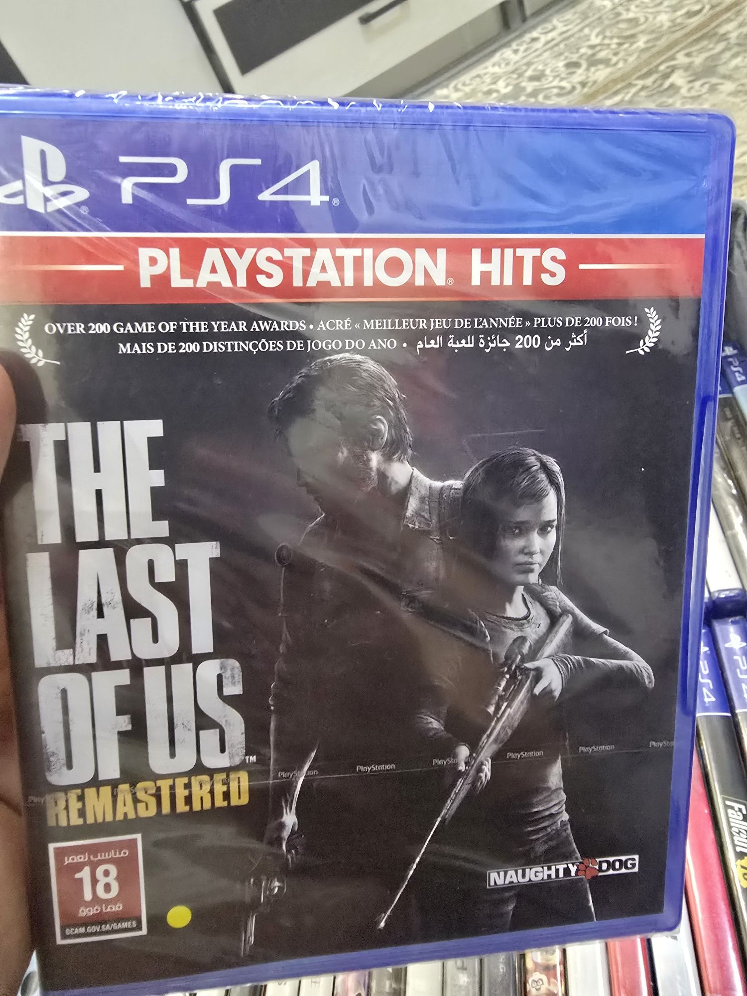 Last of us remastered и другие игры на ps4 и ps5