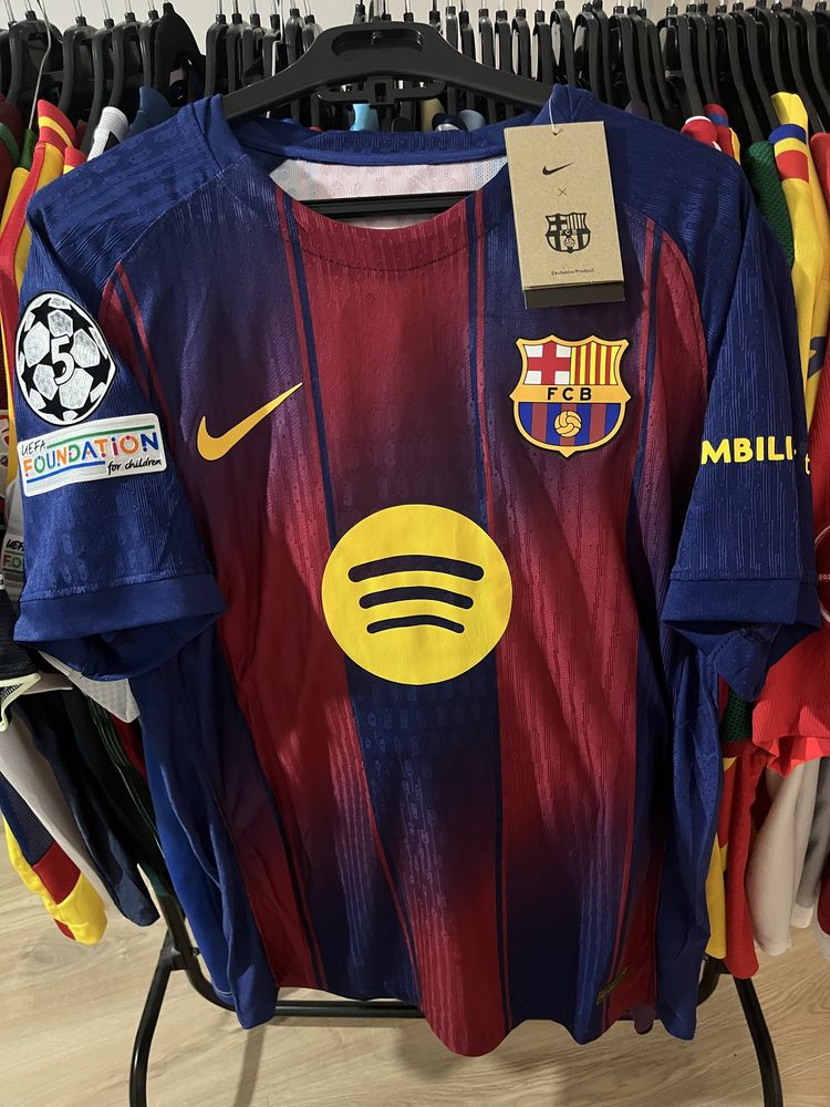 Tricou de fotbal Nike Fc Barcelona Raphinia 11 marime M sezon 25/26