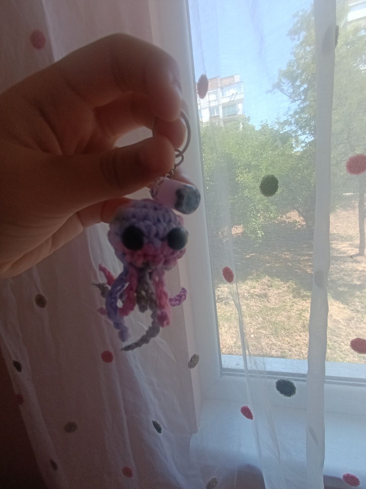 Плен ключодържател октопод с бъбълтий!