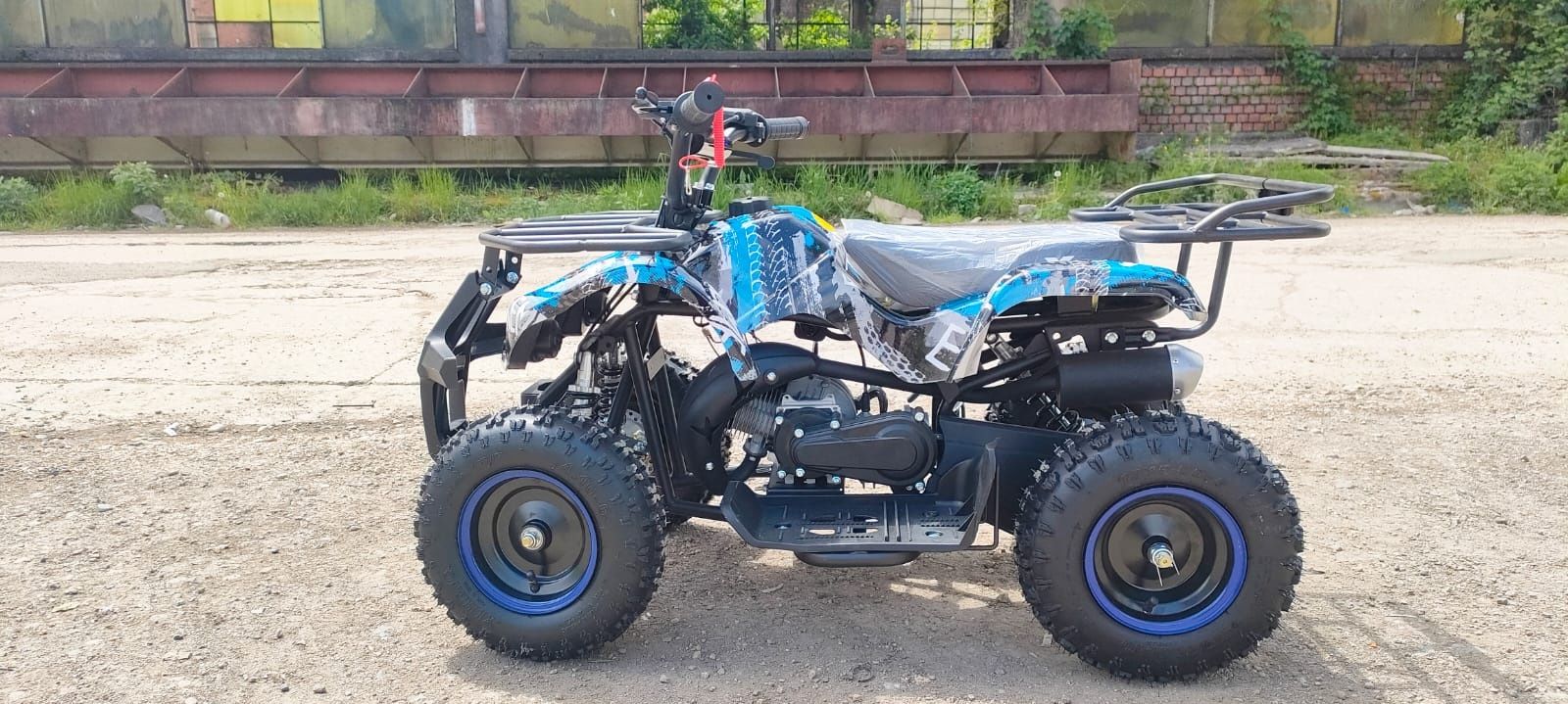 Mini Atv Quad adus din Germania pentru copii cu motor pe benzina 50cc