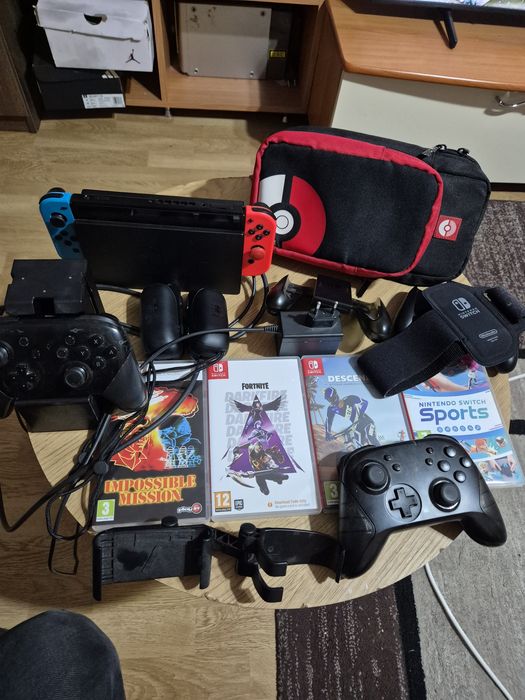 Nintendo Switch plus jocuri