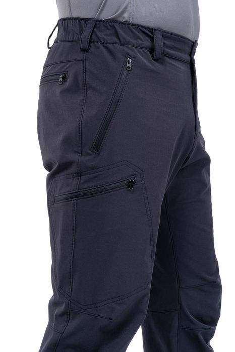 Pantaloni Soft Shell Hiking Pro Black
