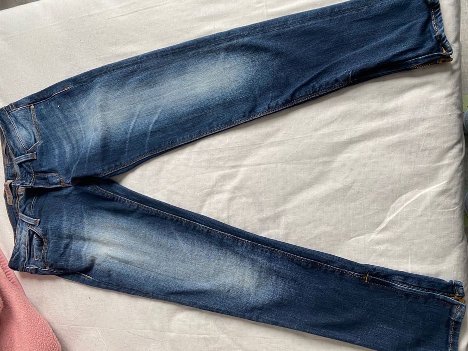 Blugi skinny ultra low